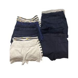 Cartwheel shorts bundles of 17 pair blue white grey guc well loved